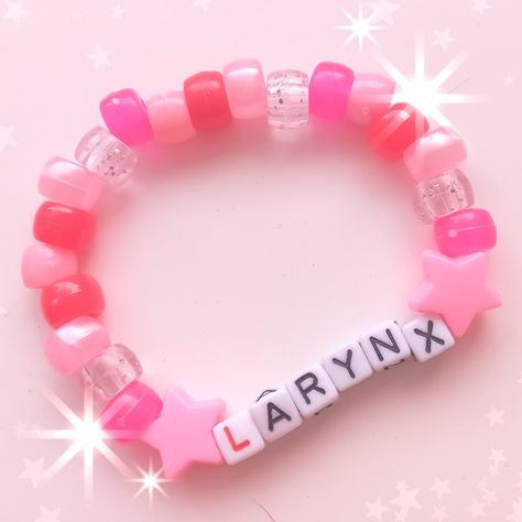 Melanie Martinez Kandi Bracelet, Bracelet Ideas Melanie Martinez, Battle Of The Larynx Melanie, Melanie Martinez Kandi, Melanie Martinez Bracelet Idea, Melanie Bracelet, Halloween Bracelet Diy, Productive Inspiration, Melanie Martinez Bracelet