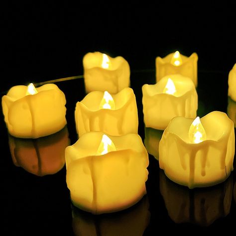 Faster shipping. Better service Christmas Proposal, Led Tea Light Candles, Halloween Christmas Decorations, Christmas Wedding Decorations, Electronic Candles, Led Candle Lights, Led Tea Lights, Holiday Candles, Decorating With Christmas Lights