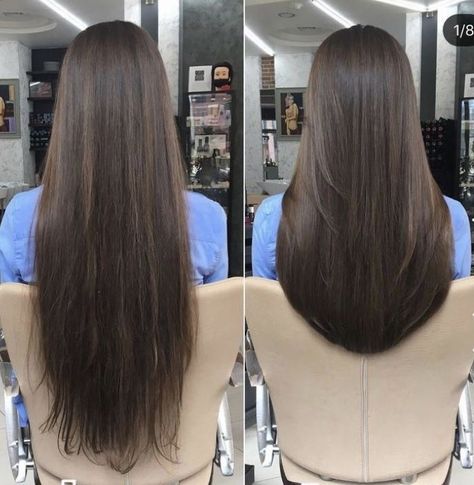 Haircuts For Long Hair Straight, Rebonded Hair, Haircuts For Long Hair With Layers, Long Shiny Hair, Haircuts For Medium Length Hair, Hair Inspiration Long, Straight Hair Cuts, Hairstyles For Layered Hair, Haircuts For Medium Hair