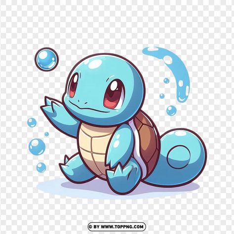 Squirtle Pokemon Art, Pokémon Squirtle, Pokémon Artwork, Pokemon Png, Water Pokemon, Water Png, Squirtle Squad, Pokemon Original, Sinchan Cartoon