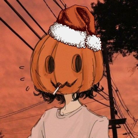 Halloween Aesthetic Pfp, Halloween Profile Pics, Fall Anime, Pumpkin Heads, Adventure Time Cartoon, Powerpoint Background, Powerpoint Background Design, Crazy Funny Pictures, Halloween Icons