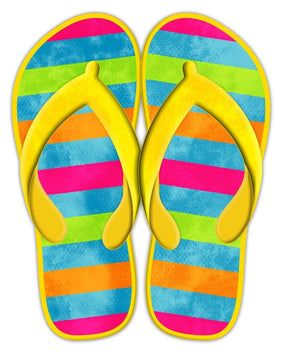 Signs, Wall, Door Decor — Trendy Tree Summer Flip Flop Wreath, Flip Flop Art, Flip Flop Sign, Flip Flop Wreaths, Scrapbook Images, Wreath Making Supplies, Yellow Turquoise, Summer Flip Flops, Trendy Tree