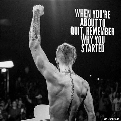 Simple and effective... - 9GAG Athlete Physique, Workout Athlete, Mma Motivation, Martial Arts Quotes, Goals Motivation, Remember Why You Started, Ufc Fighters, Mv Agusta, Conor Mcgregor