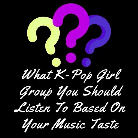 From Blackpink to 2NE1 to Twice and more, there are so many girl groups in K-Pop that it is hard to know where to start! Take this quiz and find the girl group for you! K Pop Girl, Music Taste, Best Kpop, Geek Girls, Girl Guides, Some Girls, Your Music, Kpop Girl Groups, Kpop Groups