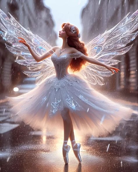 Music Fairy, Angel Barbie, Girly Illustration, Egyptian Era, Ballet Posters, Fairies Dancing, Ballerina Art, Fairy Dragon, Butterfly Fairy