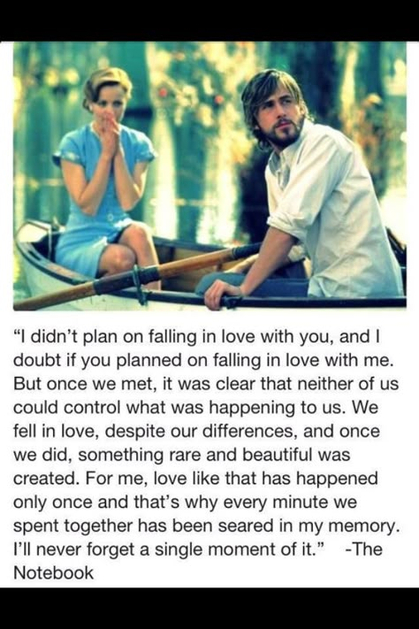 The Notebook... this is beautiful, such a sap for love Notebook Movie Quotes, Notebook Movie, Notebook Quotes, The Notebook Quotes, Favorite Movie Quotes, Nicholas Sparks, Love Hurts, Trendy Quotes, The Notebook