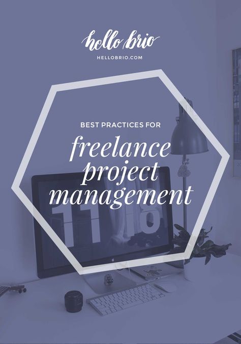 Best practices for freelance design project management | Hello Brio Freelance Design, Self Employment, Vision Board Inspiration, Task Management, Productivity Hacks, Brain Food, Best Advice, Project Manager, Productivity Tips