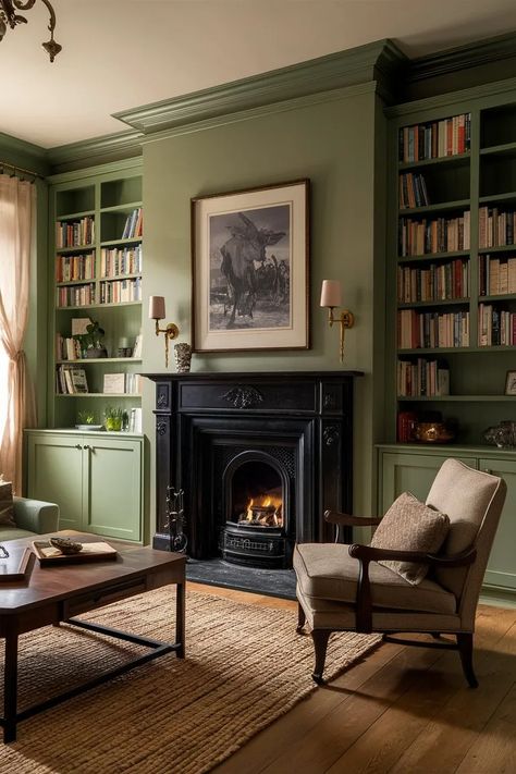 Jo Rodgers, Room Redecorating, Sage Green Living Room, Cast Iron Beds, Yellow Dining Room, Oval Room Blue, Georgian Townhouse, London House, Countryside House