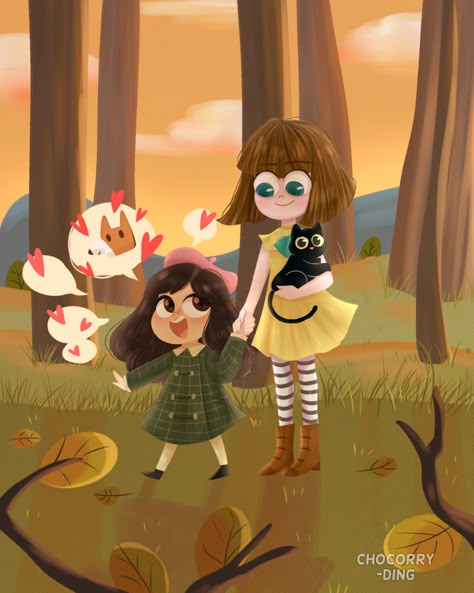 Little Misfortune and Fran Bow. Two great games,... - Searching for a own style Fran Bow, Creepy Games, Indie Game Art, Bow Art, Little Misfortune, Sally Face Game, Rpg Horror Games, Indie Horror, Voice Acting