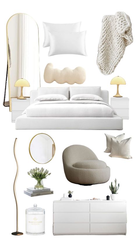 Boucle Bedroom, White Bedroom, Room Inspiration Bedroom, Connect With People, Your Aesthetic, Creative Energy, Room Inspiration, Energy, Interior Design