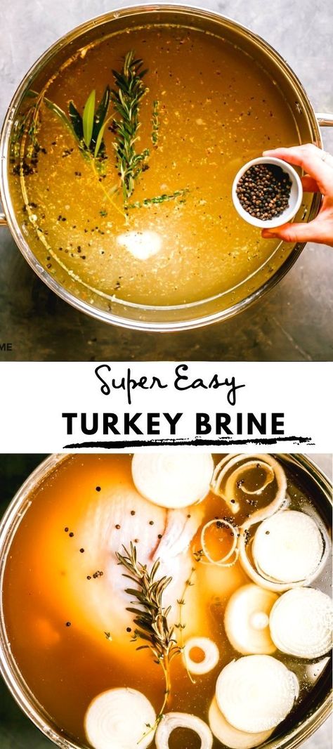 Simple Turkey Brine, Best Turkey Brine, Easy Turkey Brine, Turkey Brine Recipe, Best Turkey Recipe, Turkey Brine Recipes, Turkey Brine, Turkey Broth, Brine Recipe