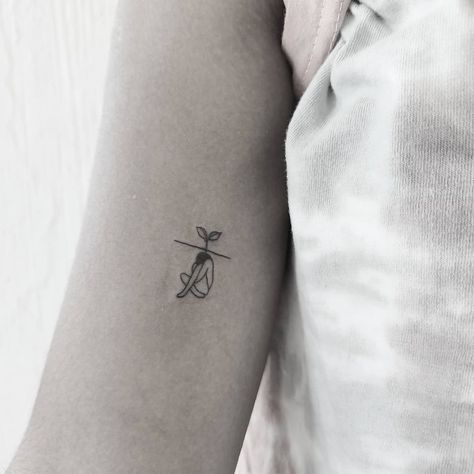 Fine Line Tattoo Unique, Unique Fine Line Tattoo Ideas, Small Tattoos With Big Meanings, Unique Fine Line Tattoo, Gratitude Tattoo, White Tattoos, Unique Small Tattoo, Petit Tattoo, Self Love Tattoo