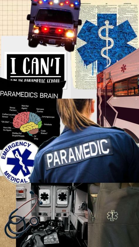 Vision Board Success, Paramedic School, Fire Life, Vision Board Photos, Med Student, Future Goals, Med School, Paramedic, School Notes