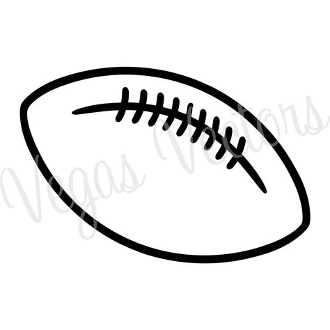 Football Outline, Football Clipart, Brother Scanncut2, Png Football, Programing Software, Football Svg, Sports Svg, Football Season, Design Space