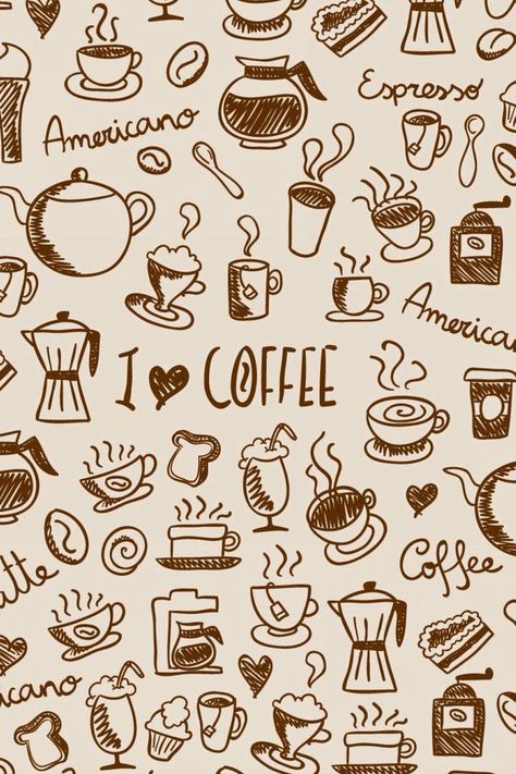 Coffee, Wallpaper Coffee, Food Wallpaper, Love Coffee, We Heart It, Calligraphy, Cafe, I Love, Lost