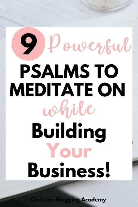 How To Pray Over Your Business, Scripture For Business Owners, Prayer For Business Success, Christian Business Ideas, Powerful Psalms, Scriptures To Pray, Best Business Books, Business Prayer, Prayer Strategies