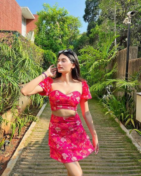 Sun-kissed in this cute co-ord 🌞🌴 Stunner @medha962 in Alamode’s Xyla Coord 🩷 Posted @withregram • @medha962 Sun-kissed in this cute co-ord 🌞🌴 Outfit from @a.la.modebyakanksha summer outfit, summer ootd, summer looks, coord sets, floral coords, trending coords, vacay outfit , outfits for goa, fashion blogger , ootd, grwm Cute Co Ord Sets, Outfits For Goa, Summer Co Ord Sets, Vietnam Fits, Goa Fashion, Co Ords Outfits, Coord Sets, Vacay Outfits, Summer Ootd