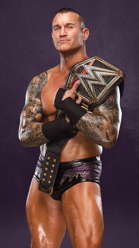 Wwe Male Wrestlers, Randy Orton Tattoo, Wwe Randy Orton, Wwe Facts, Male Wrestlers, Ken Anderson, Aj Styles Wwe, Wwe Belts, Wwe The Rock