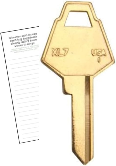 Bundle of XL7 XL Lock Key Blank 50-PK XL7 Key Blank, Taylor by KABA ILCO with Convenient Magnetic Shopping List by Harper & Ivy Designs - Amazon.com Locks & Key, Shopping List, Ivy, Magnets, 50 %, Bundles, Key, Design