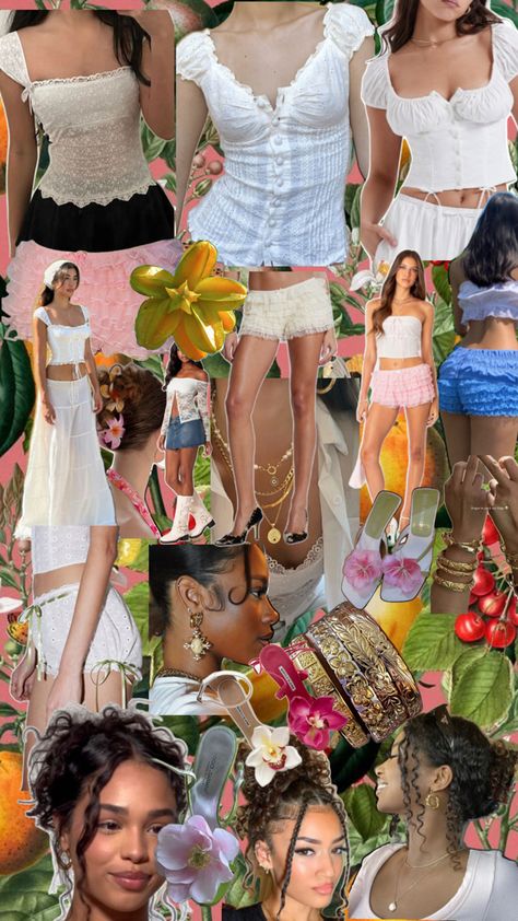 Latina Fairy Aesthetic Outfits, Latina Fairy Outfits, Colombia Fits, Guadalajara Outfits, Cuba Outfits, Cuba Aesthetic, Cuba Outfit, Fairy Aesthetic Outfit, Cuba Vacation