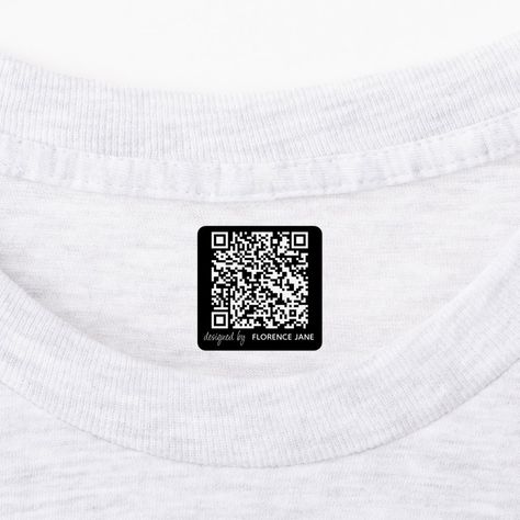 Clothing Labels, Free Design, Tool Design, Coding, Fabric, Black, Clothes, Design