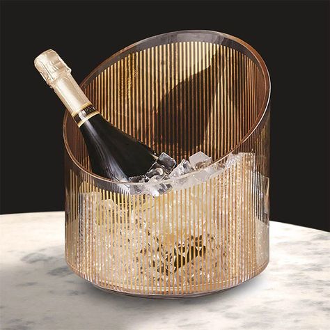 Bartenders Handpick the 7 Best Ice Buckets | Saveur Global Views Furniture, Wine Ice Bucket, Wine Bucket, Ice Wine, Ice Buckets, Champagne Buckets, Coffee Photography, Global Views, Wine Chillers