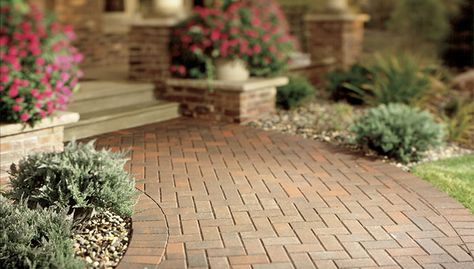 Planning for a Paver Patio or Walkway Brick Walkways To Front Door, Walkways To Front Door, Laying A Patio, Gravel Pavers, Brick Walkways, Paver Sand, Stone Entryway, Paver Steps, Gravel Pathway