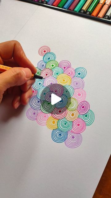 Doodle Mandala Art, Mandala Drawing Easy, Pastel Doodles, Reactions Drawing, Zentangle Doodles, Easy Zentangle, Mindfulness Art, Diy Star, Doodle Paint