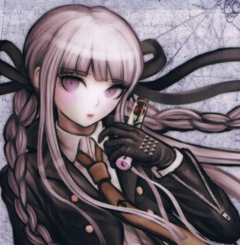 Kyoko Kirigiri, Emo Pfp, Danganronpa Trigger Happy Havoc, Japanese Video Games, Danganronpa 1, Trigger Happy Havoc, Alien Stage, Trigger Happy, Danganronpa 3