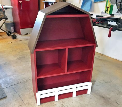 Barn Bookshelf, Bookshelf Woodworking Plans, Woodworking Projects Furniture, Carpentry Projects, Young House Love, Woodworking Furniture Plans, Bookshelves Diy, Diy Holz, Free Plans