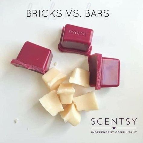 Scentsy Bricks Vs Bar, Scentsy Bricks, Scentsy Club, Scentsy Brick, Vanilla Bean Buttercream, Scentsy Consultant Ideas, Scented Wax Warmer, Baked Apple Pie, Scentsy Business