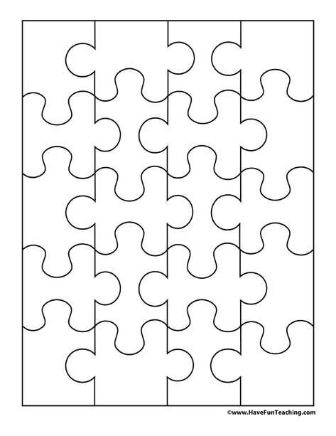 Blank Puzzle Puzzle Art Diy, Pixel Gift, Escape Room Ideas, Blank Puzzle, Puzzle Piece Template, Puzzle Piece Crafts, Jigsaw Piece, Puzzle Maker, Diy Puzzle