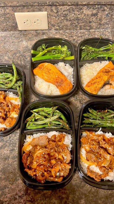 Healthy Weight Gain Foods, Gourmet Meals, Healthy Low Calorie Meals, Healthy High Protein Meals, Healthy Lunch Meal Prep, Soul Food Dinner, Easy Healthy Meal Prep, Healthy Food Dishes, Healthy Lifestyle Food