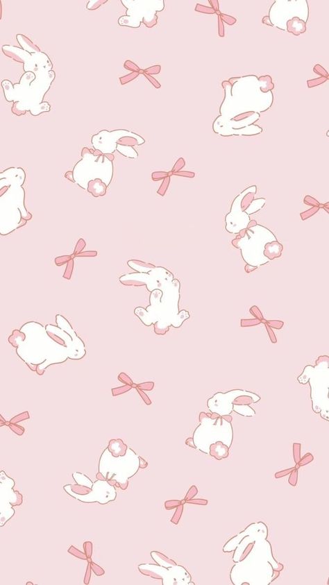 Cute Easter Wallpaper, Easter Wallpaper Iphone, Spring Magic, Rabbit Wallpaper, Bow Wallpaper, Cocoppa Wallpaper, Easter Wallpaper, Bunny Wallpaper, Pretty Backgrounds