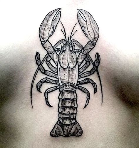 Crayfish Tattoo, Colin Tattoo, Aquatic Tattoos, Aquatic Tattoo, Lobster Tattoo, Animal Stencil Art, Animal Stencil, Cute Tiny Tattoos, Tattoo Apprentice