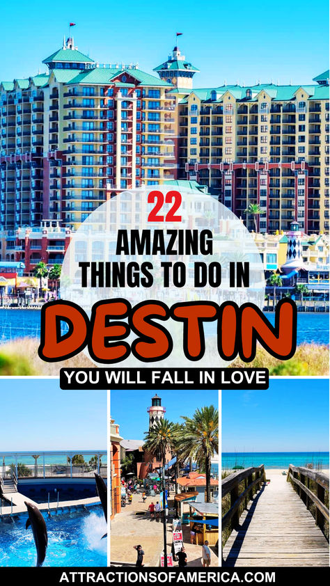 22 amazing things to do in Destin You will fall in Love. Destin Beach Florida, Destin Florida Things To Do In Winter, Things To Do In Destin Florida, Destin Florida Things To Do In, Where To Stay In Destin Florida, Trip To Destin Florida, Places To Eat In Destin Florida, Best Beaches In Destin Florida, Hidden Gems In Destin Florida