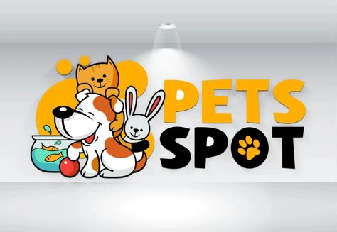 I will design professional pet shop,  custom pet business logo Petshop Logo Design, Pet Sitting Logo, Pet Shop Logo Design, Pet Advertising, Pet Shop Logo, Logo Dog, Pet Businesses, Restaurant Logo Design, Blog Logo