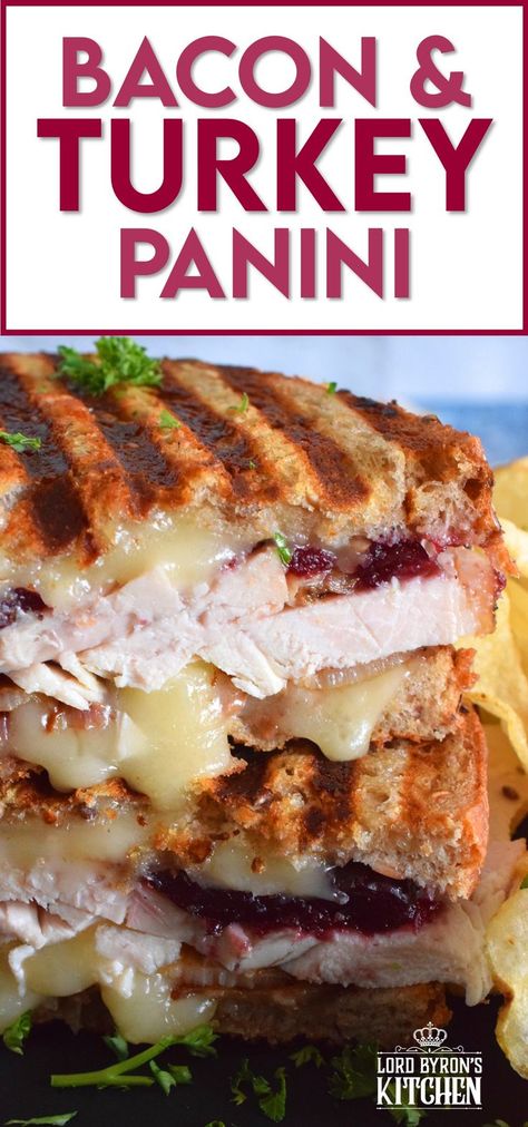 Panini Press Recipes Wraps, Turkey Bacon Panini Recipes, Panera Smokehouse Turkey Panini Recipe, Smoked Turkey Panini, Turkey Panini Sandwiches Cranberry Sauce, Turkey Bacon Melt, Turkey Bacon Ranch Panini, Panini Sandwiches Turkey, Panini Recipes Turkey