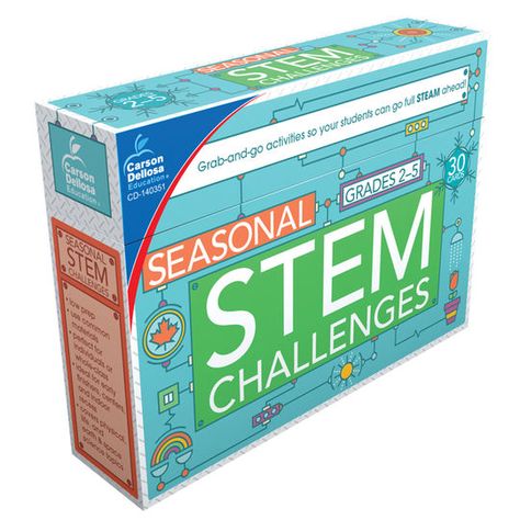 Help Kids Focus, Science Kits For Kids, 30 Challenge, Carson Dellosa, Stem Kits, Earth And Space Science, Science Topics, Learning Cards, Stem Learning