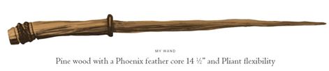 Pine wood wand with a Phoenix feather core, measuring 14 1/2 inches, and with pliant flexibility. Shifting Board, Wood Wand, Phoenix Feather, Phoenix, Pine Wood, Wood