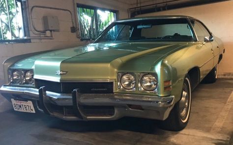 64K Miles: 1972 Chevrolet Impala #ForSale #Chevrolet - https://barnfinds.com/64k-miles-1972-chevrolet-impala/ 1974 Chevy Impala, 1972 Impala, 57 Chevy Convertible, Chevrolet Impala Convertible, Impala Convertible, Older Cars, Chevy Caprice, The Mechanic, Chevy Classic