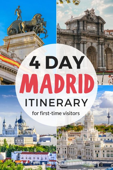 Fashion In Madrid, 4 Days In Spain, Day Trip From Madrid, Madrid 3 Day Itinerary, 4 Days In Madrid, What To See In Madrid, Madrid Day Trips, Madrid Spain Itinerary, Madrid Itinerary 3 Days