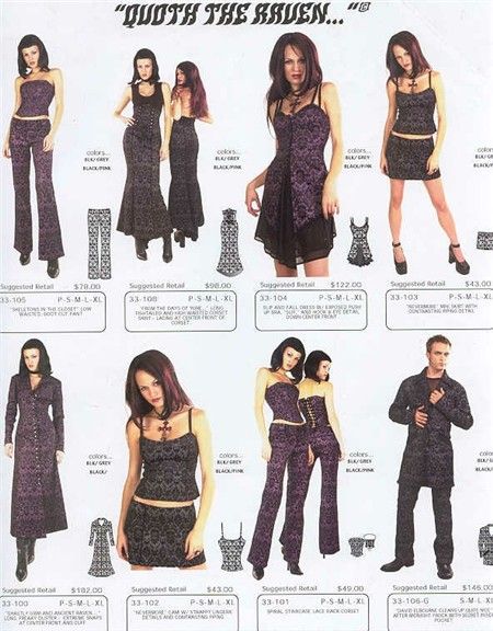 Lip Service Clothing, Clothing Catalog, 90s Fashion Outfits, The Embrace, Fashion Catalogue, Lip Service, Alt Fashion, Goth Outfits