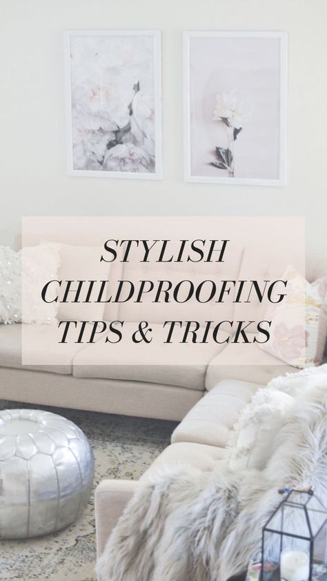 Stylish Childproofing | How to childproof your home without sacrificing design and style. Tips and Tricks from Interior Designer Caitlyn Waite. #kidfriendlyliving #lifewithtoddlers Paint Your House, Text Overlay, Baby Proofing, Family Room Design, Style Tips, Interior Design Tips, Home Decor Tips, Decor Interior Design, Home Renovation