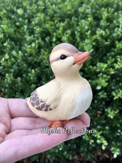 Animal Clay Sculpture, Clay Animals Sculpture, Clay Sculpture Art, Duck Sculpture, Clay Creatures, Easy Clay Sculptures, Garden Figures, Clay Figurines, Clay Diy Projects