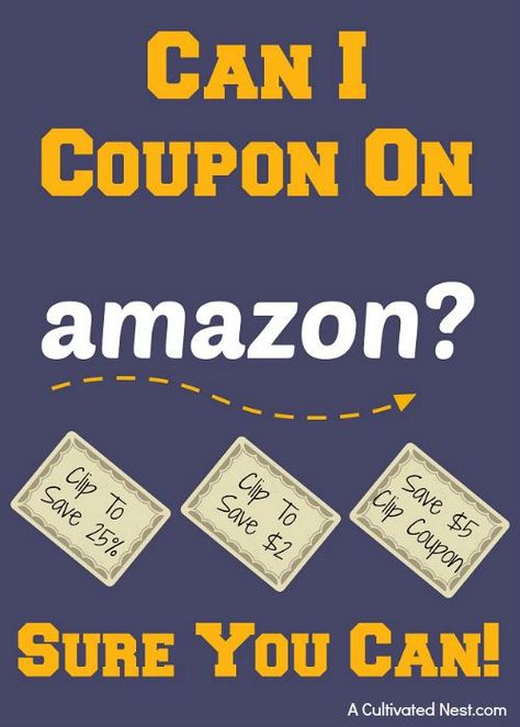 Can You Coupon On Amazon? Sure You Can! Saving money on Amazon with coupons, money saving ideas, budgeting, frugal living, thrifty living. Grocery Savings Tips, Money Frugal, Money Savers, Thrifty Living, Amazon Coupons, Best Money Saving Tips, Living On A Budget, Budgeting Worksheets, Extreme Couponing