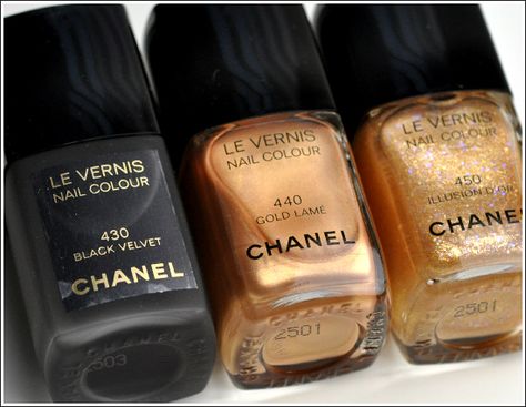 Luxury Nail Polish, Chanel Nail Polish, Chanel Nails, Catty Noir, Black Gold Jewelry, Nails Polish, Nails Inc, Velvet Matte, Love Nails