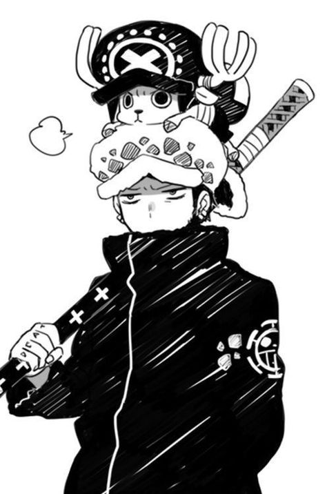 Trafalgar Law, Anime Boys, Chopper, One Piece, Comics, Anime