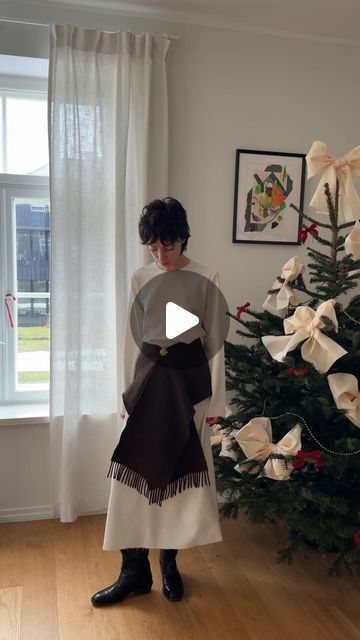 21K views · 1.5K likes | Katerina Chekan on Instagram: "Style trick: wear scarf as a belt 🤌🏼
fur coat @thefrankieshop
scarf @marcopolo 
dress @plum.plum.brand
bag @leger.mode
cashmere tights @calzedonia
boots @ekonika_eu
vintage earring" Cashmere Scarf Outfit, Wear Scarf, Vintage Earring, Scarf Belt, Instagram Style, Vintage Earrings, Plum, Fur Coat, Cashmere