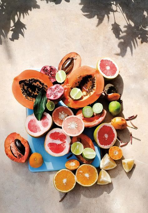 Best Foods For Glowing, Clear Skin Food Styling, Tulum, Best Foods For Skin, Domino Magazine, Fruit Photography, Summer Entertaining, Inspired Recipes, Radiant Skin, Fruits And Vegetables